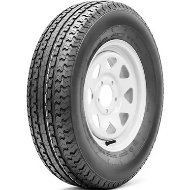 SteelBull SB24 ST 205/75R15 107/101 D (8 Ply) 15x5.5 5 x 127 White Eight Spoke Genuine