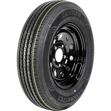 Taskmaster Rambler ST 205/75R15 D (8 Ply) 15x5 5x114.3 Black Modular Bargain