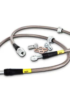 Special Discount StopTech Stainless Steel Rear Brake Lines 2002-2007 WRX