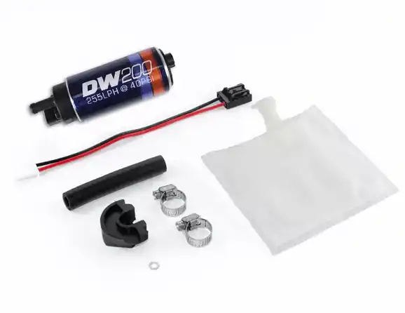DeatschWerks DW200c Series 255LPH Fuel Pump w/ Install Kit 2002-2007 WRX / 2004-2007 STI / 1993-2007 Impreza / 1997-2007 Forester / 2005-2007 Legacy GT Direct From Manufacturer