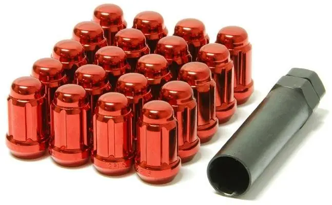 Muteki Lug Nuts Closed End Red 12x1.25 Most Subaru Models Factory Price