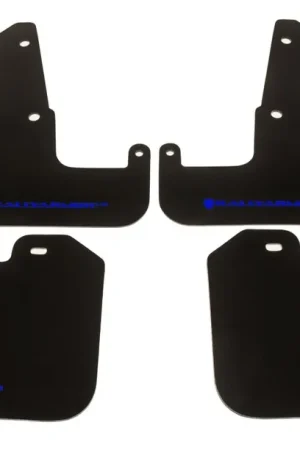 Rally Armor UR Mudflaps Black Urethane Blue Logo 2011-2014 WRX Sedan / 2011-2014 STI Sedan Buy Today