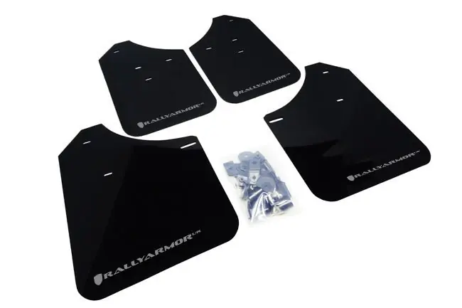 Rally Armor UR Mudflaps Black Urethane Silver Logo 2002-2007 Impreza 2002-2007 WRX / 2004-2007 STI Don’t Miss Out