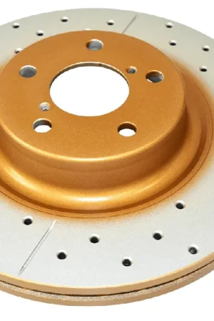 Final Sale DBA Street Series XGold Drilled & Slotted Front Rotor 2002-2014 WRX / 2013-2024 BRZ / 2013-2016 FRS / 2017-2021 GT86 / 2022-2024 GR86