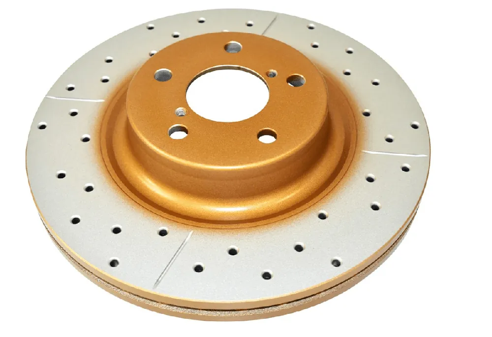 Final Sale DBA Street Series XGold Drilled & Slotted Front Rotor 2002-2014 WRX / 2013-2024 BRZ / 2013-2016 FRS / 2017-2021 GT86 / 2022-2024 GR86