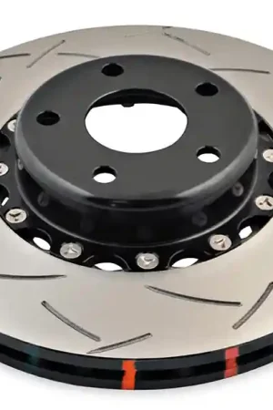 Special Discount DBA 5000 Series Slotted 2 Piece Front Rotor w/ Black Hat 2002-2014 WRX