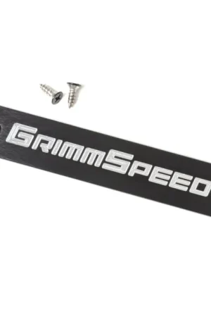Exclusive GrimmSpeed License Plate Delete 2006-2014 WRX / 2006-2014 STI / 2006-2014 Impreza / 2022-2024 BRZ / 2022-2024 GR86