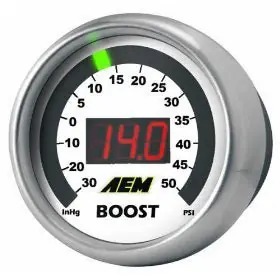 AEM Boost Gauge 50psi Digital 52mm Shop Now
