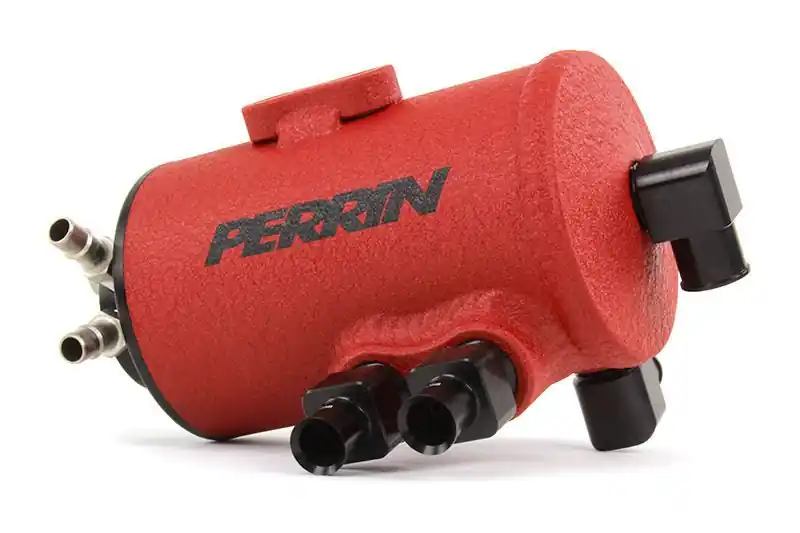 Perrin Air Oil Separator Kit (AOS) Red w/ TMIC 2002-2007 WRX / 2004-2007 STI Markdown