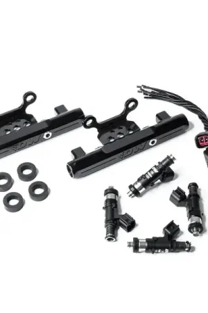 DeatschWerks Bosch EV14 Fuel Injectors 1000cc w/Top Feed Conversion Fuel Rails 2004-2006 STI / 2005-2006 Legacy GT Exclusive