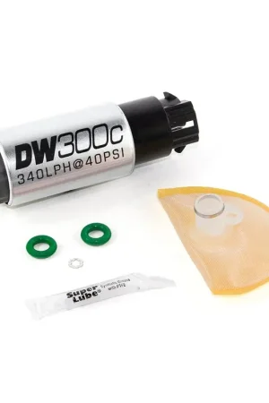 DeatschWerks DW300c Series 340LPH Fuel Pump w/ Install Kit 2008-2014 WRX / 2008-2021 STI / 2005-2009 LGT Budget