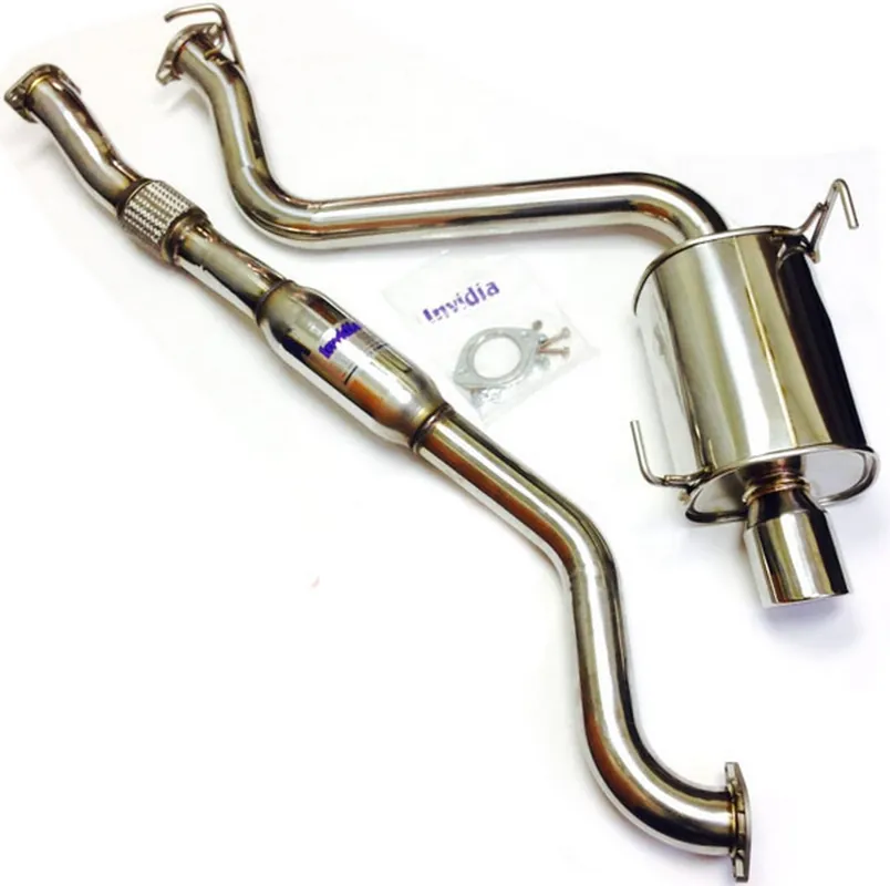 Invidia Q300 Single Cat Back Exhaust 2015-2021 WRX / 2015-2021 STI Crafted