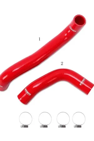 Final Sale Mishimoto Silicone Radiator Hose Kit Red 2008-2014 WRX / 2008-2021 STI / 2009-2013 Forester XT / 2005-2009 Legacy GT / 2005-2009Outback XT