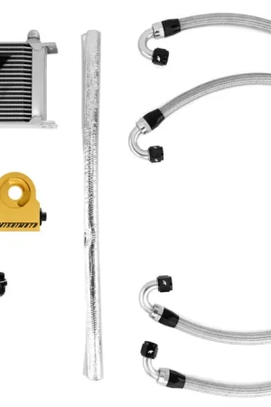 Deal Mishimoto Thermostatic Oil Cooler Kit Silver 2008-2014 STI