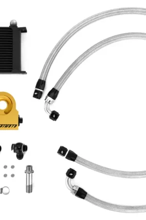 Mishimoto Thermostatic Oil Cooler Kit Black 2015-2021 WRX Limited Offer