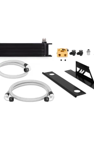 Mishimoto Thermostatic Oil Cooler Kit Black 2002-2005 WRX / 2004-2005 STI Handmade