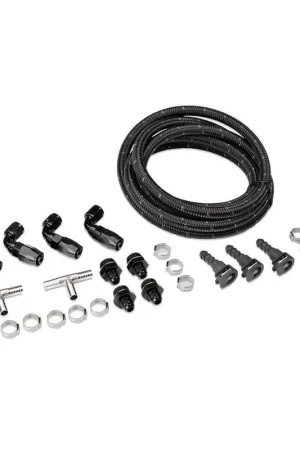 IAG Performance Braided Fuel Line & Fitting Kit with FPR Adapter For Use w/ IAG Top Feed Fuel Rails and OEM FPR 2002-2007 WRX / 2007 STI Place Order