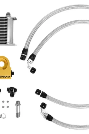 Mishimoto Thermostatic Oil Cooler Kit Silver 2015-2021 WRX Limited Offer