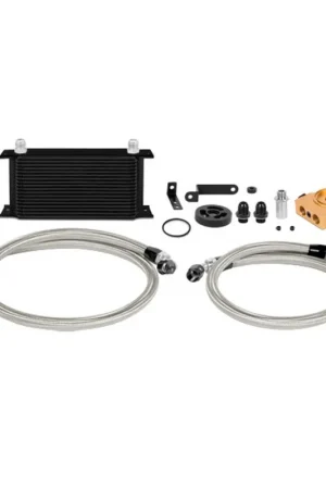 Mishimoto Thermostatic Oil Cooler Kit Black 2008-2014 WRX Fast Shipping