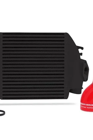Mishimoto Top Mount Intercooler Black w/ Red Hose 2008-2014 WRX Genuine