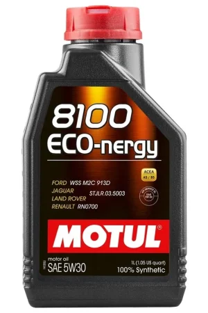 Motul 8100 5W-30 ECO-nergy Motor Oil 1L Bottle High Quality