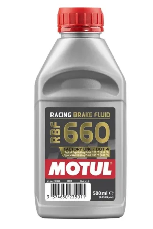 Weekend Sale Motul RBF660 Synthetic Brake Fluid DOT 4 500ML Bottle