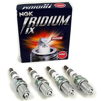 Premium NGK Iridium IX Spark Plug Set One Step Colder 2002-2005 WRX