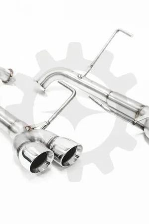 Trending Nameless Performance Axle Back 3" Double Wall Polished Tips 2015-2021 WRX / 2015-2018 STI