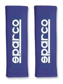 Clearance Sparco Harness Belt Pads Competition Series 3 Inch Blue