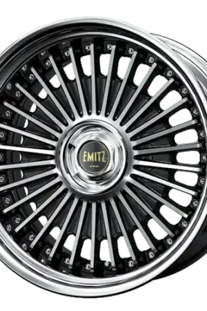 Brand New Work Emitz Black Polish 5x120 21x10.5+38