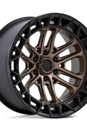 Warranty Included Fuel 1PC FC874 CELSIUS 6X139.7 20x9 +1 MATTE BRONZE W/ MATTE BLACK LIP