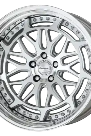 Premium Work Gran Seeker Dmx 5x100 20x11.5+25 A Disk Machined Silver Polish