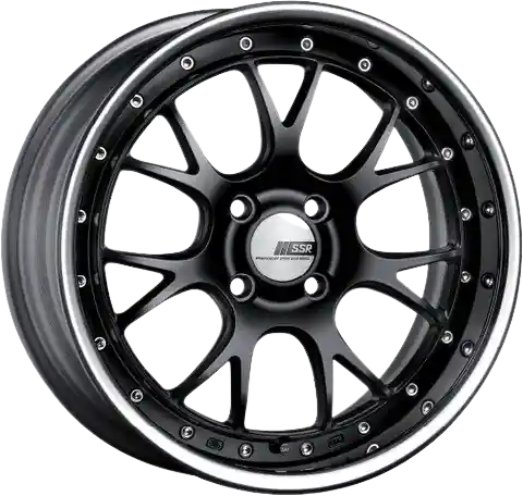 SSR Professor MS3R 5x112 17X8.5 -8 SL Disk Flat Black Time-Limited