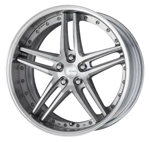 Today Only Work Gnosis Gr205 5x120.65 19x11+45 W Disk Brush Silver Clear