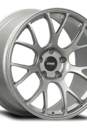 Konig Forged F1M 5X120.65 19x10.5+36 Ash Silver Knurled Bead Express Delivery