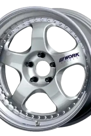 Work Meister S1 3P 5x115 18x13.5-1 O Disk Silver Direct From Factory