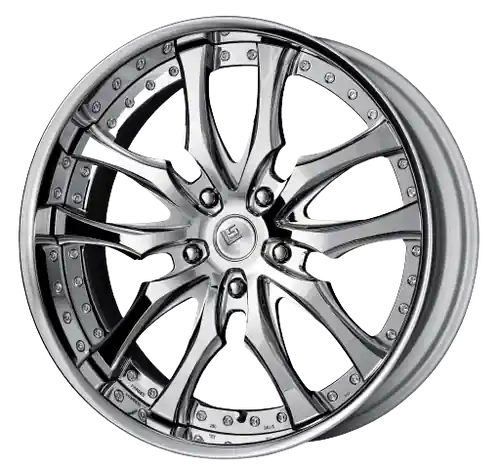 Work Ls Paragon Suv 5x114.3 22x10+42 O Disk Super Chrome Same Day Shipping