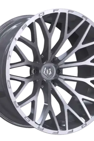 TIS 566BSM 6X135 26x12 -44 Brushed Silver & Milled Original