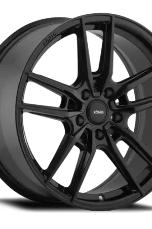 Konig Myth 5x112 19x8.5+40 Gloss Black Super Sale