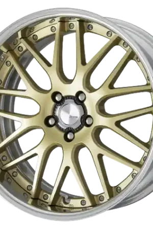 Work Lanvec Lm1 5x100 18x10.5+12 A Disk Light Metallic Gold Authentic