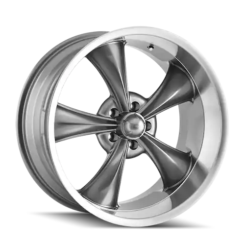 Ridler Type 695 5x127 22x9+0 Grey/Machined Lip One Day Deal