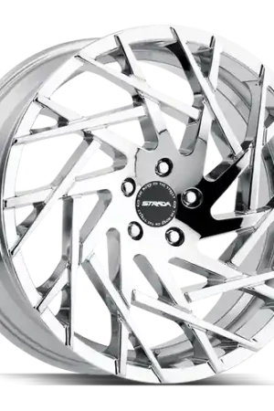 Flash Sale Strada Nido Blank 20x8.5 +35 Chrome