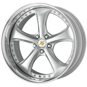 Modern Work Wheels VS-KF 5x112 19x11.5-4 Light Grey Silver A Disk FULL REVERSE