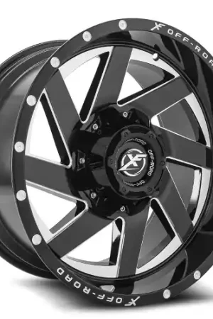 Grab Now XF Off-Road XF-205 5x127/5x139.7 20x10 -24 Gloss Black & Milled
