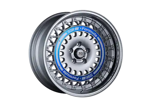 FORMULA AERO MESH 5x108 18X7.5+43 SL Disk Titan Silver Free Returns