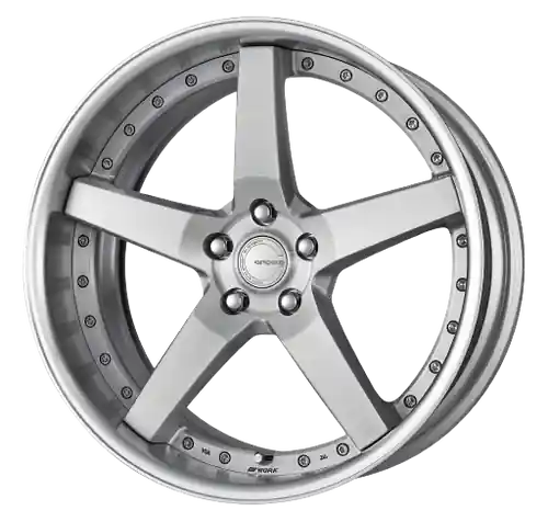 Work Gnosis Gr203 5x115 21x10.5+38 A Disk Brush Silver Clear One Day Deal