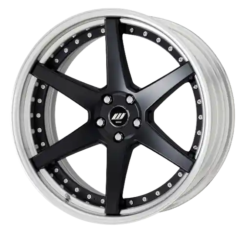 Final Sale Work Zeast St1 5x120 18x8.5+45 W Disk Matte Black