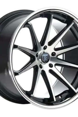 Rohana RFC10 5x120 20x9+35 Machine Black/Chrome Lip Latest