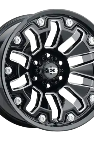 Vision Off-Road 362 Armor 5x114.3 18x9+12 Gloss Black Milled Spoke Shop Now