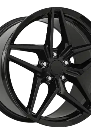 MRR M755 5x120.65 19x11  +73 Gloss Black fit Corvette C6 C7 Base/Stingray/Z51 Original